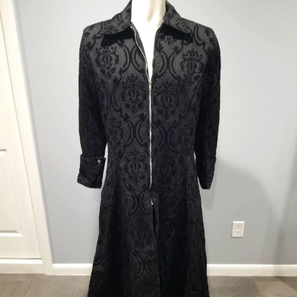 Mens Dracula Clothing Gothic Vampire Witch Coat